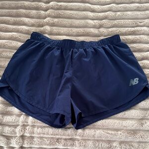 New Balance Women's Athletic Navy Shorts